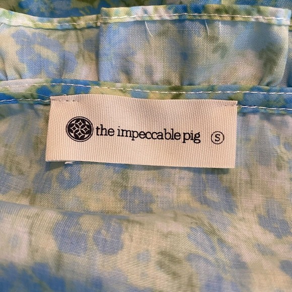 The Impeccable Pig Sz S Floral Prairie Style Dress - Picture 11 of 12